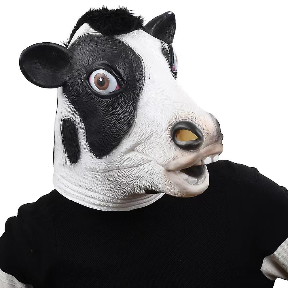 крава маска силиконски латекс маске за лице
