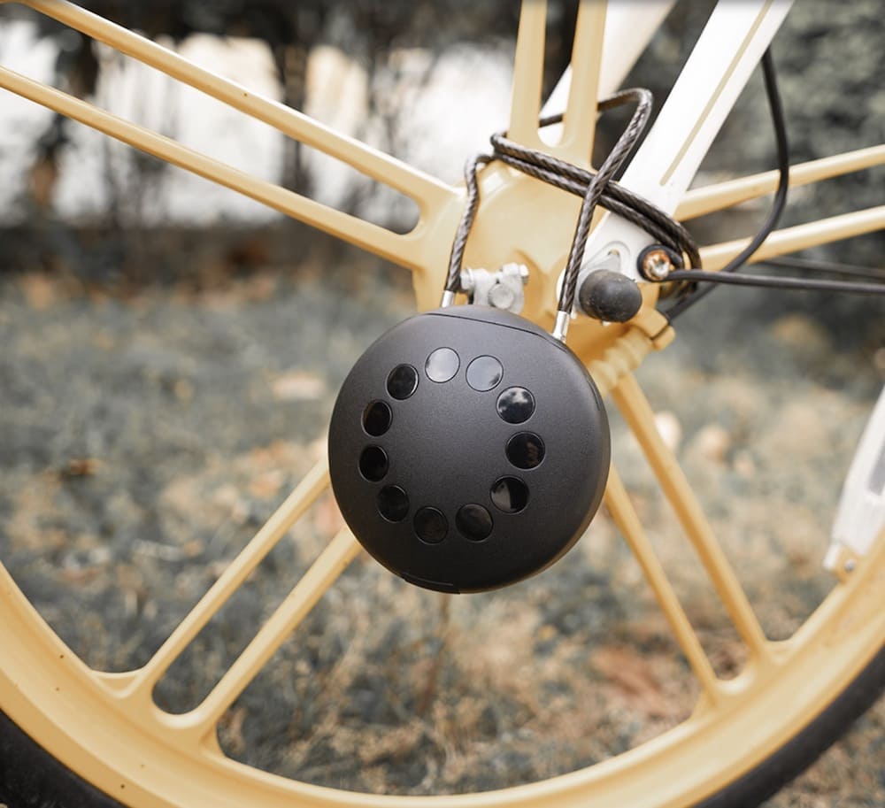 брава за бицикл са сигурносном кутијом за кључеве