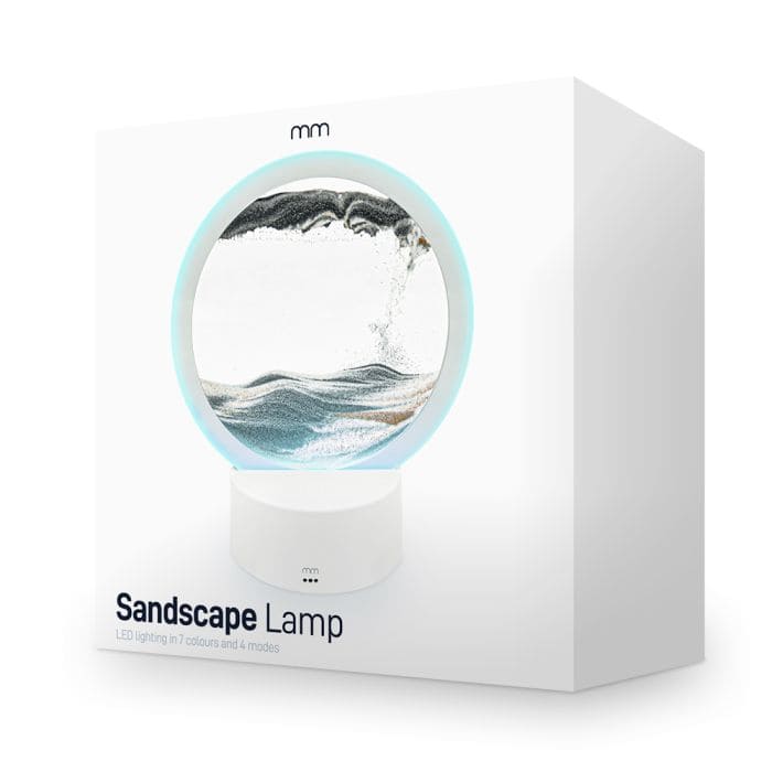 Пешчана уметничка лампа - песак лампе за време – РГБ ЛЕД позадинско осветљење