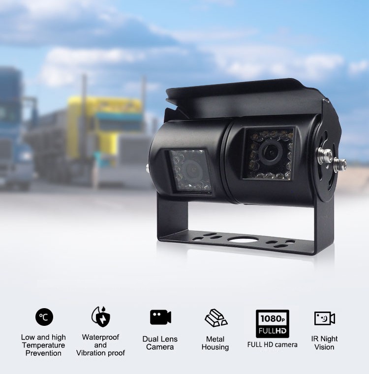 Двострука камера високог квалитета за транспорт, терет или радне машине