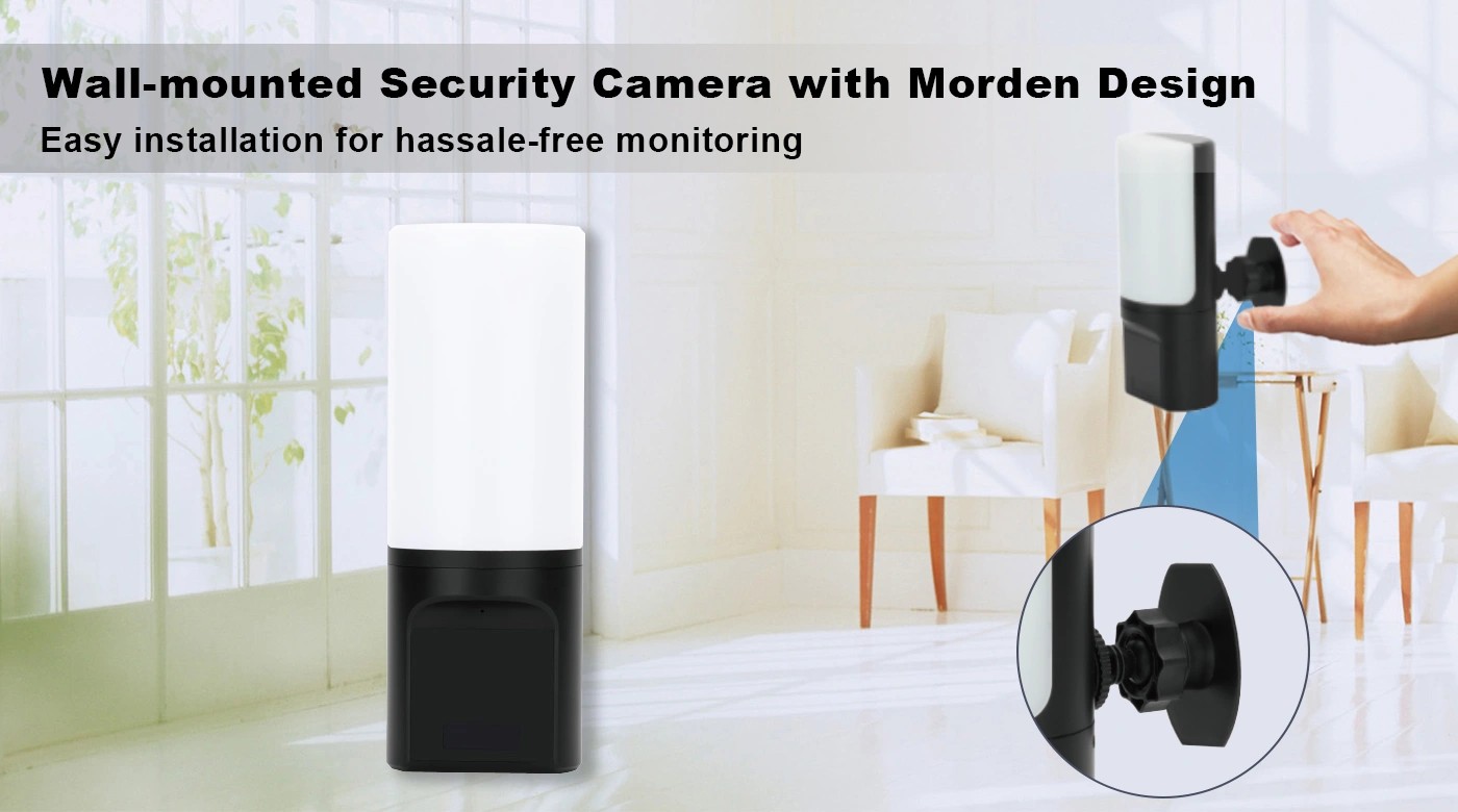 Лампа шпијунска скривена сигурносна камера за вашу кућу, стан, канцеларију