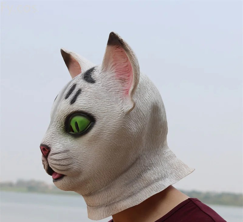 мачја силиконска маска за лице