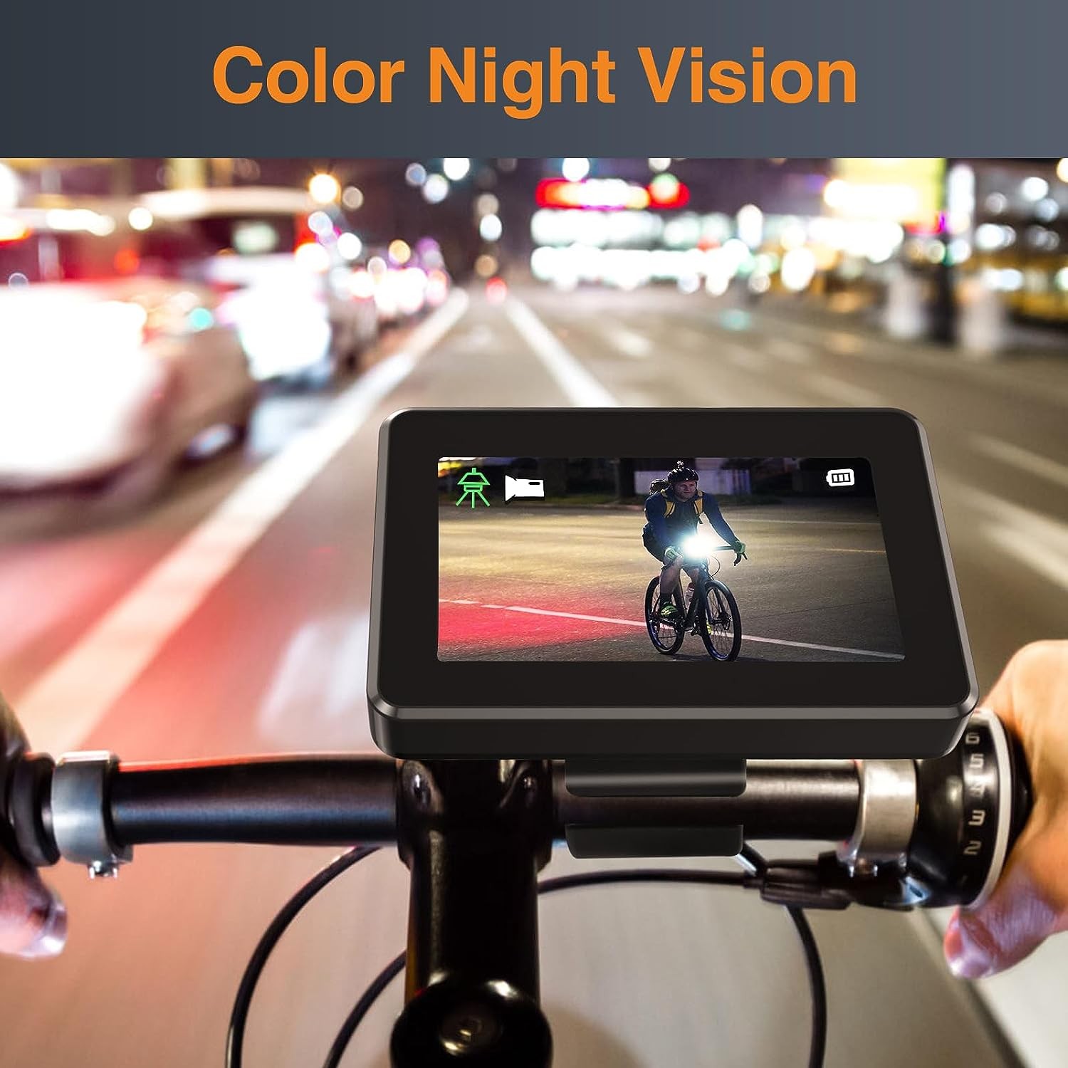 монитор за бицикле са камером са ноћним видом