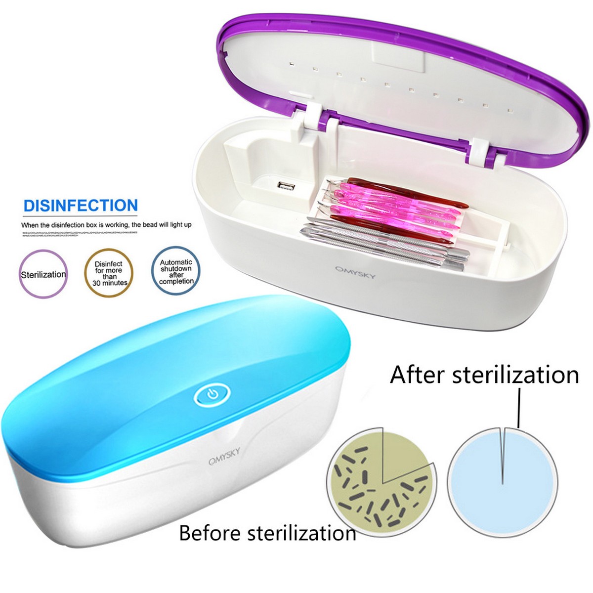 кутија за стерилизацију за дезинфекцију
