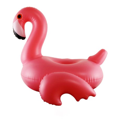фламинго на надувавање за шоље као држач