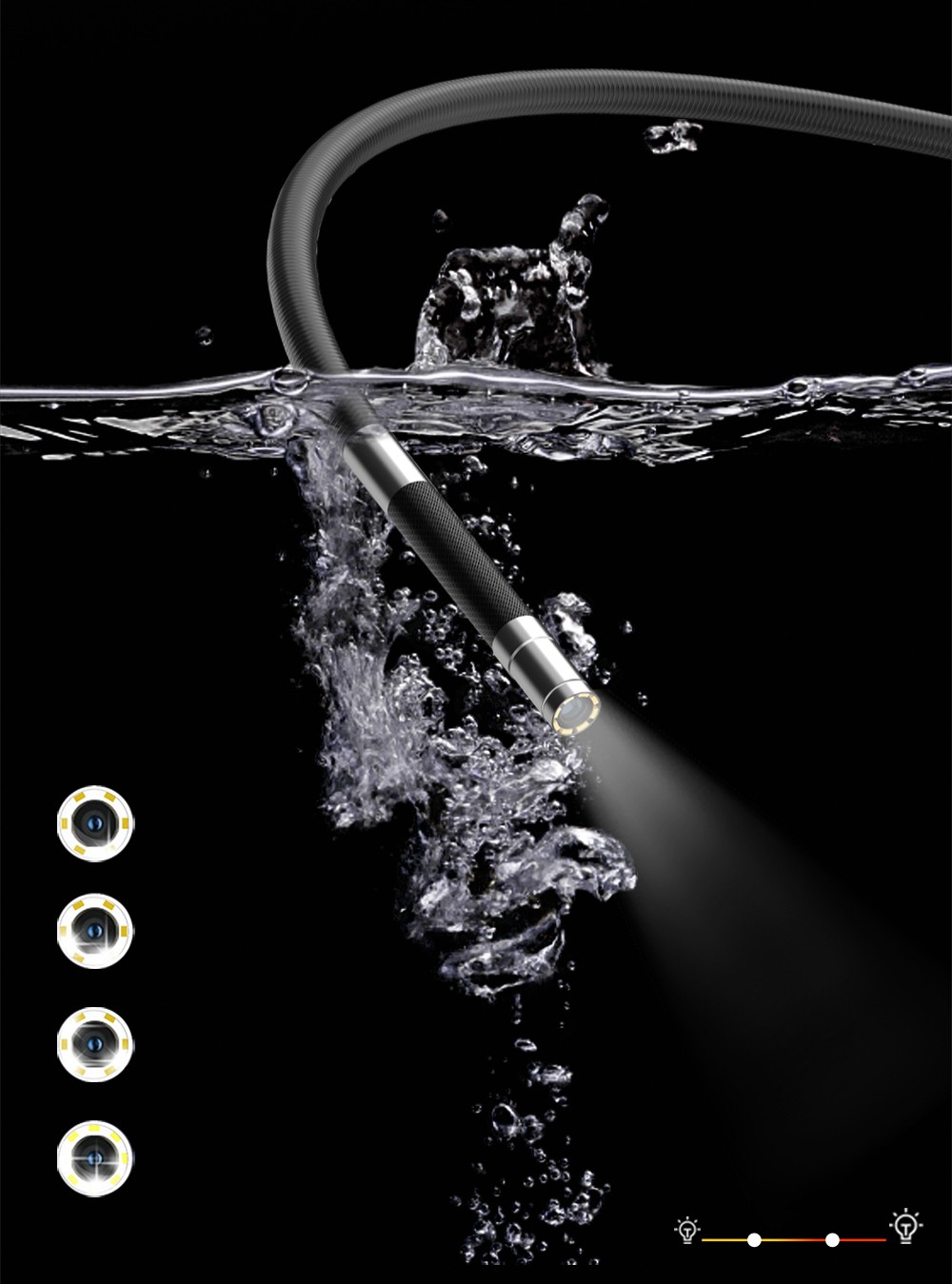 водоотпорна сочива борескопа - камера за преглед ендоскопа