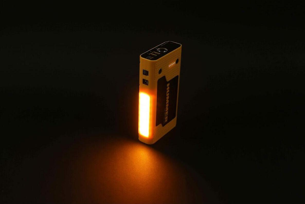 ЛЕД лампа повербанк батерија + стартер