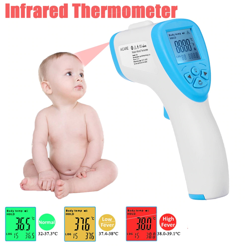 инфрацрвени термометар са дисплејем