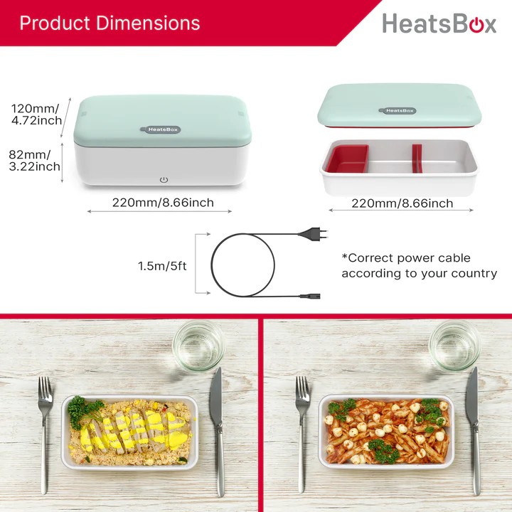 ХеатсБок лифе бок термо електрично грејање за храну преносиви