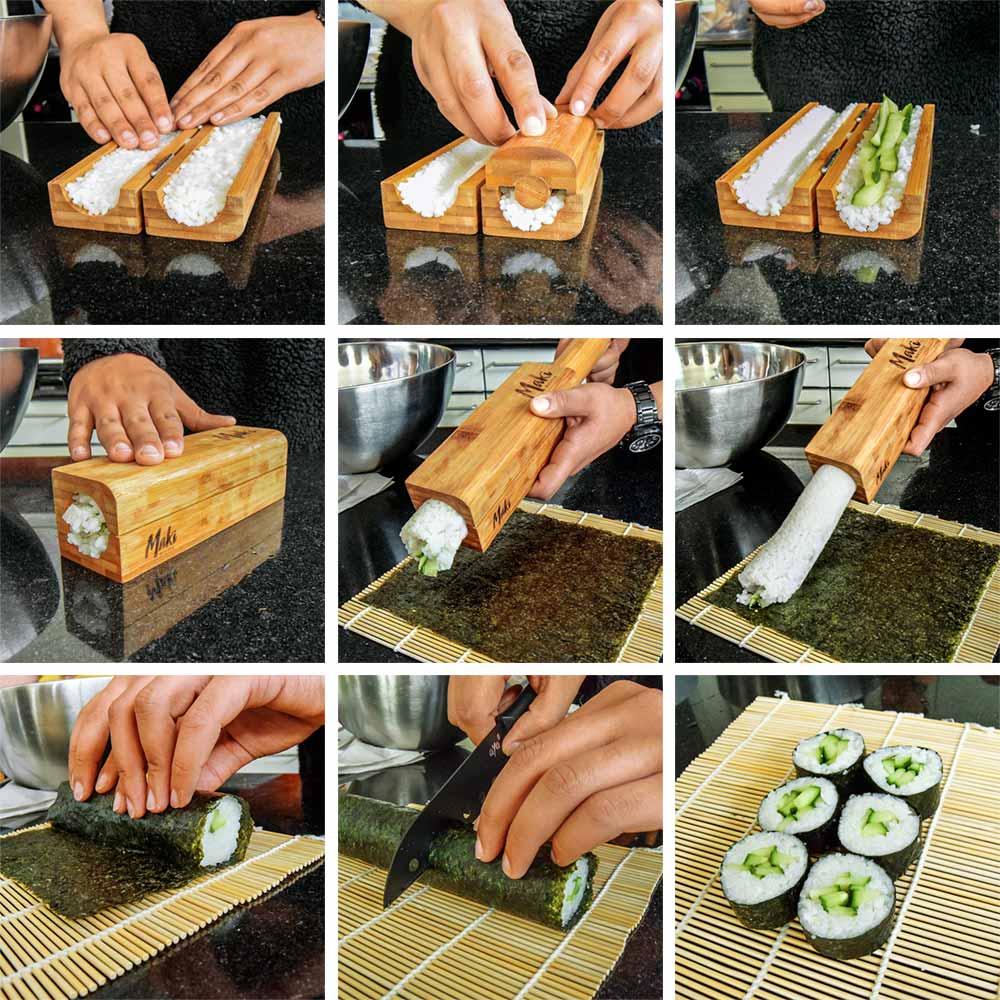 сет апарата за суши - прибор за израду као поклон