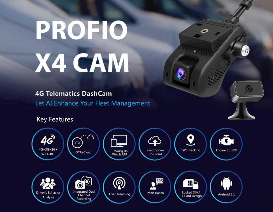 Камере за аутомобил у облаку Профио Кс4