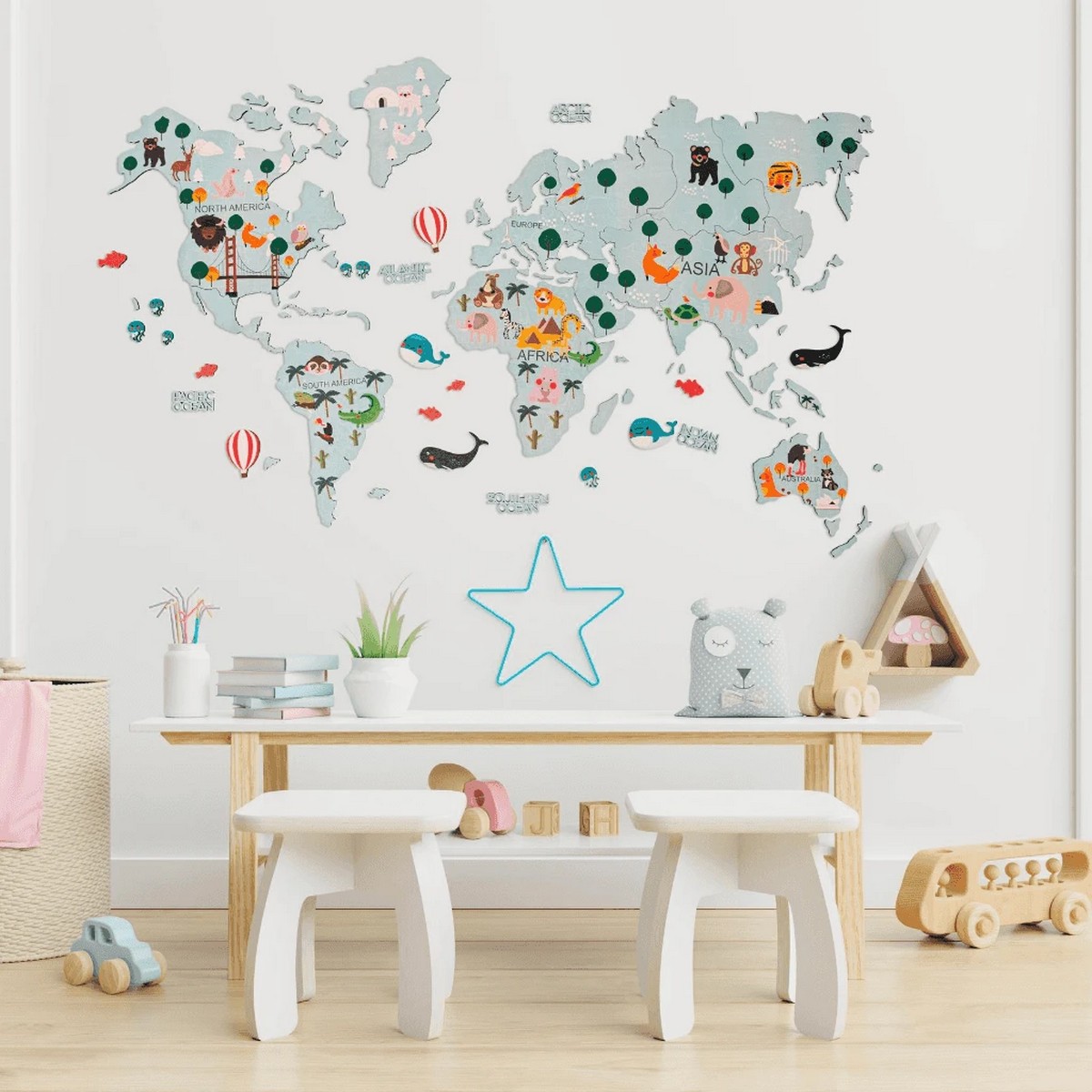Мапа света за децу