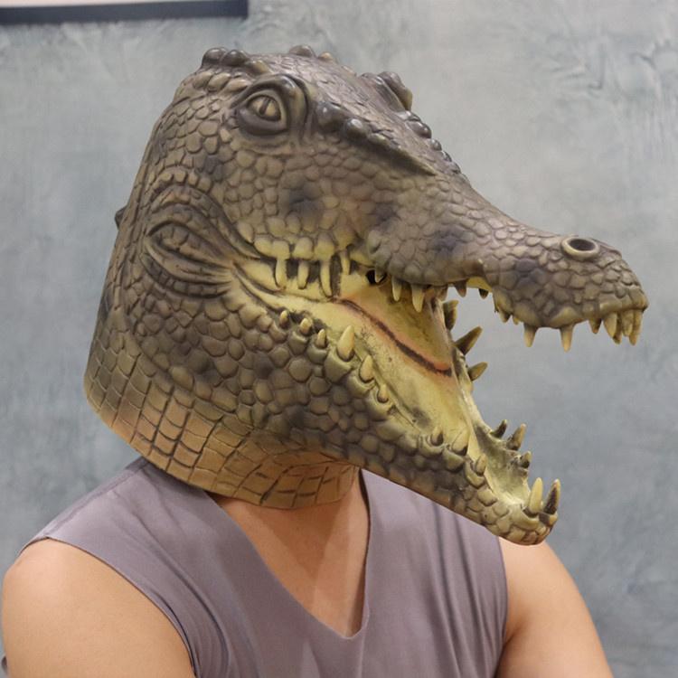 алигатор маска за Ноћ вештица маске за главу крокодила