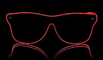 црвене сунчане наочаре