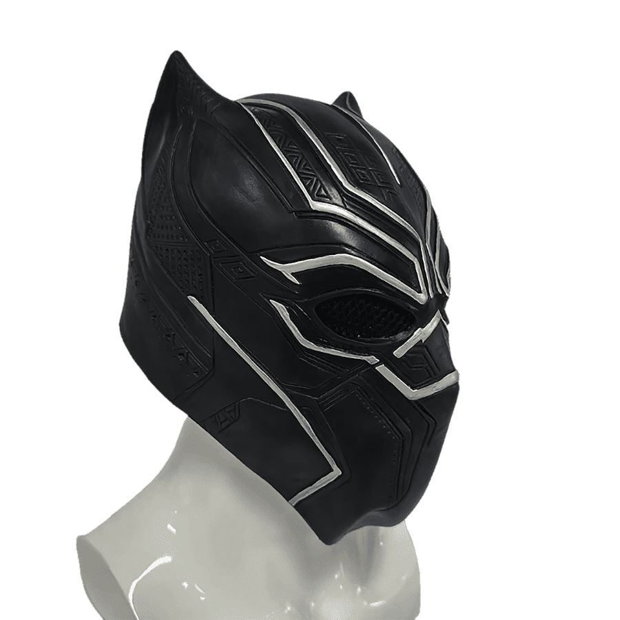 Црни пантер црна карневалска маска