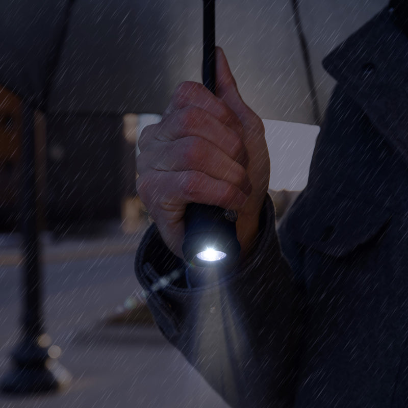 кишобран са батеријском лампом