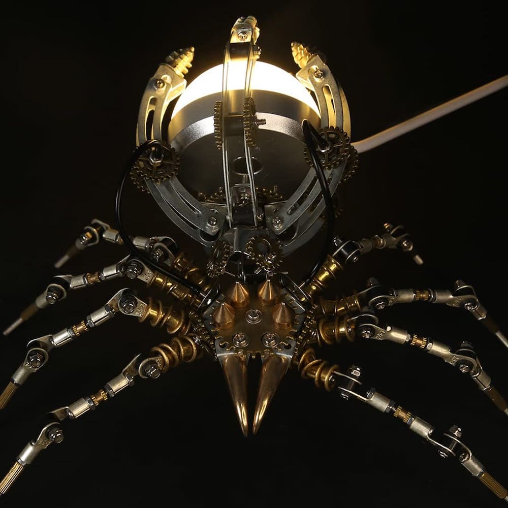 3Д модел металне слагалице паука