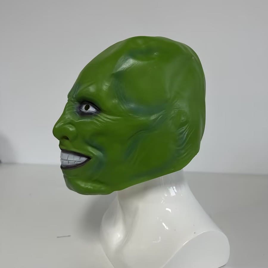 Зелена маска за лице за одрасле
