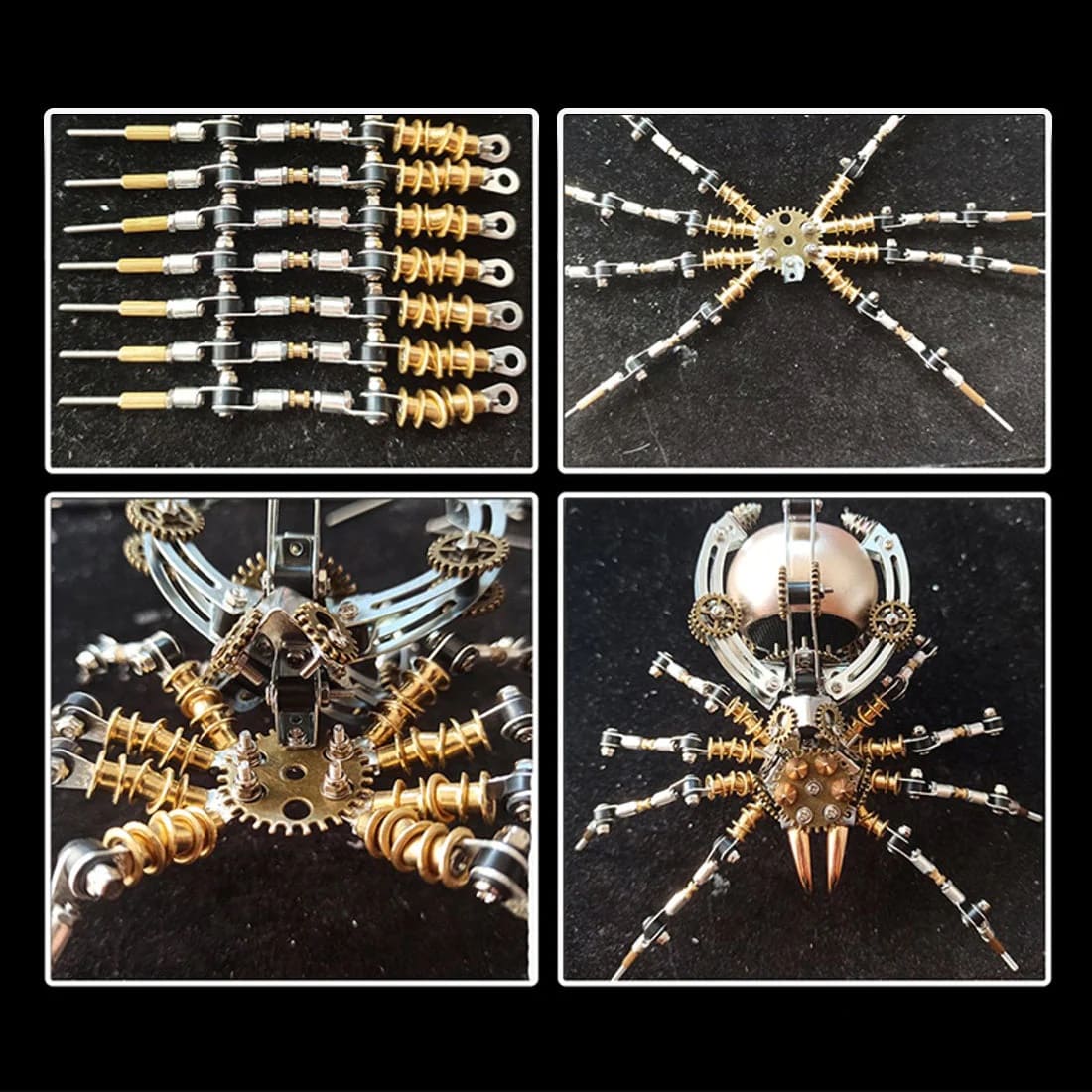 3Д метална слагалица паук