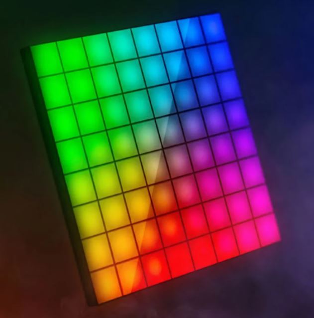 програмабилни квадрат - светлуцави квадрати 6 ком