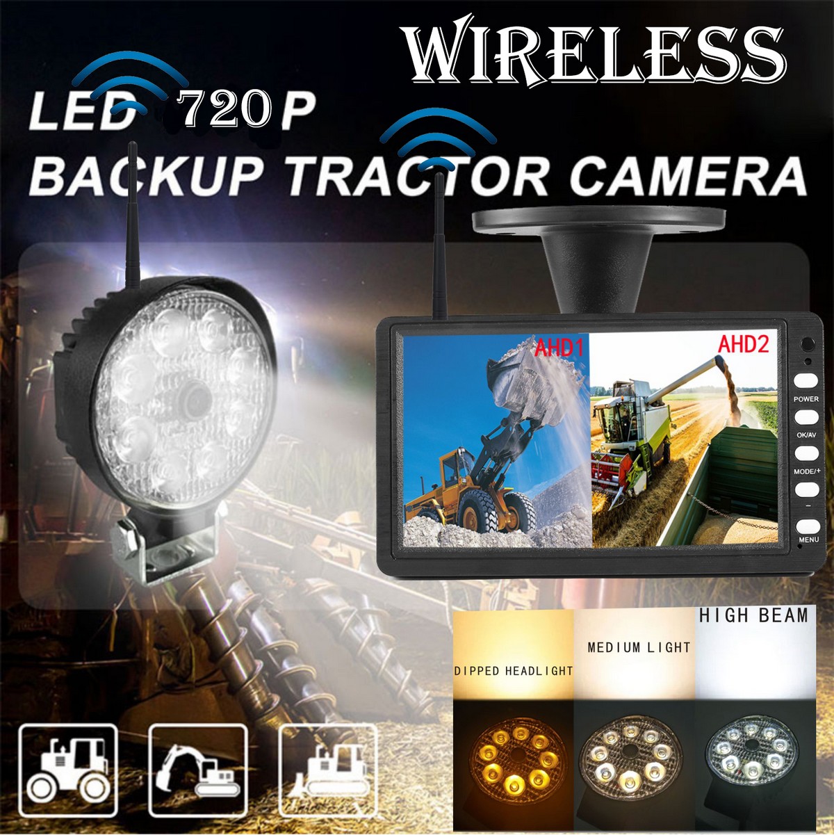 Резервни сет - Вифи камера са моћним белим ЛЕД светлом и многим функцијама